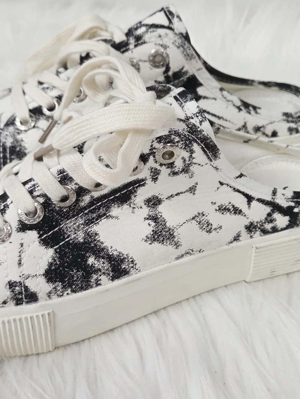 Jenn Ardor Black Tie Dye Backlass Slip On Mule Sneakers 9
